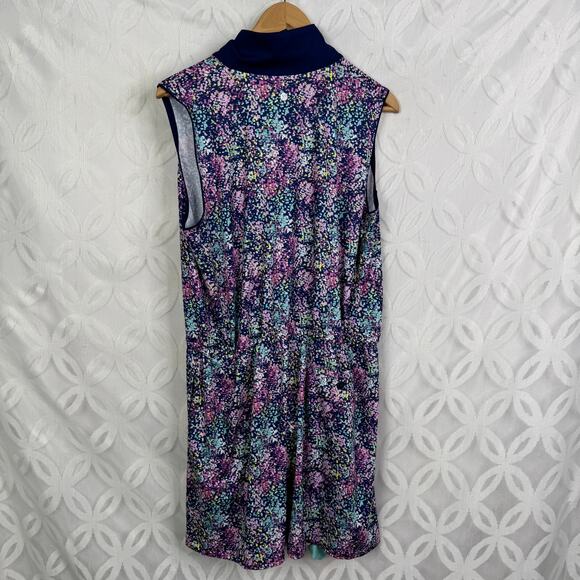 EP NY Pinehurst Sleeveless Dress Multi Confetti Print with Shorts Size XL NWT - Picture 7 of 10